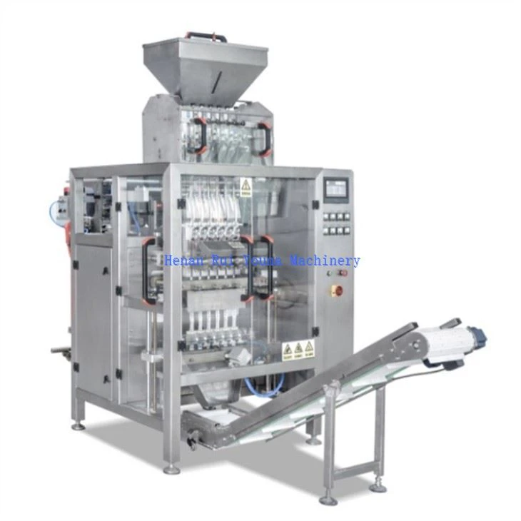 Automatic 4 6 line packing machine (5)