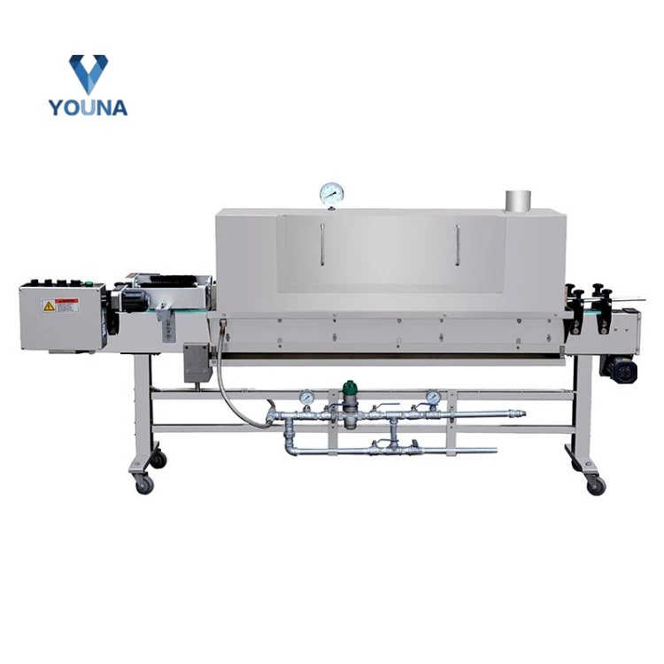Hoge snelheid automatische sleeve labeling machine