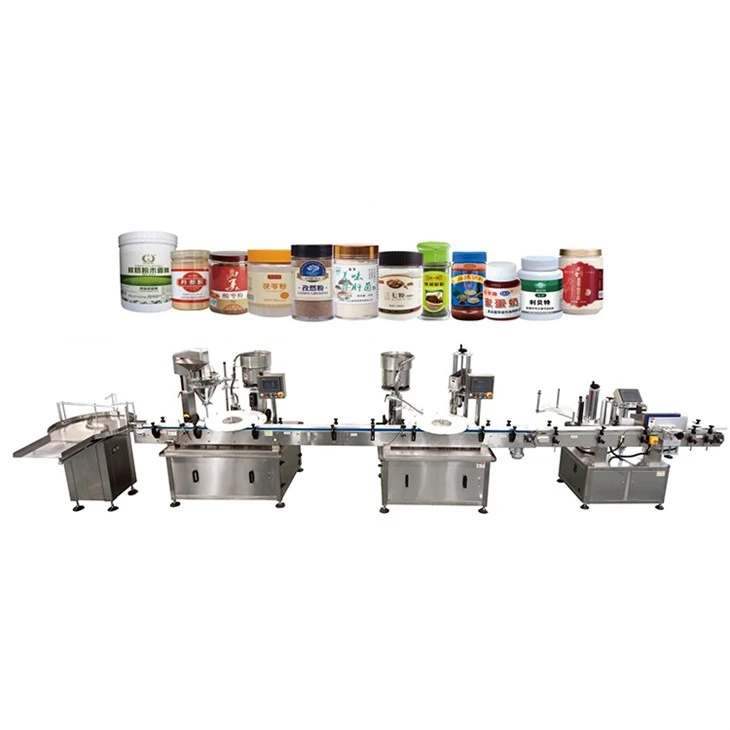 Automatische glazen pot vulmachine