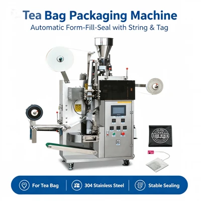 Automatische theezakjesverpakkingsmachine