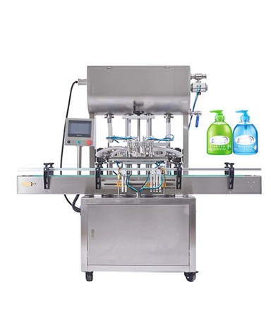 Machine voor het vullen van vloeistofflessen